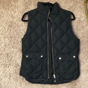 J Crew Black vest - size small